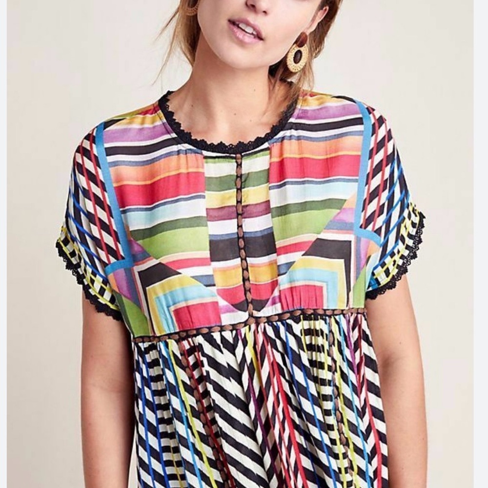 Conditions Apply Anthropologie blouse